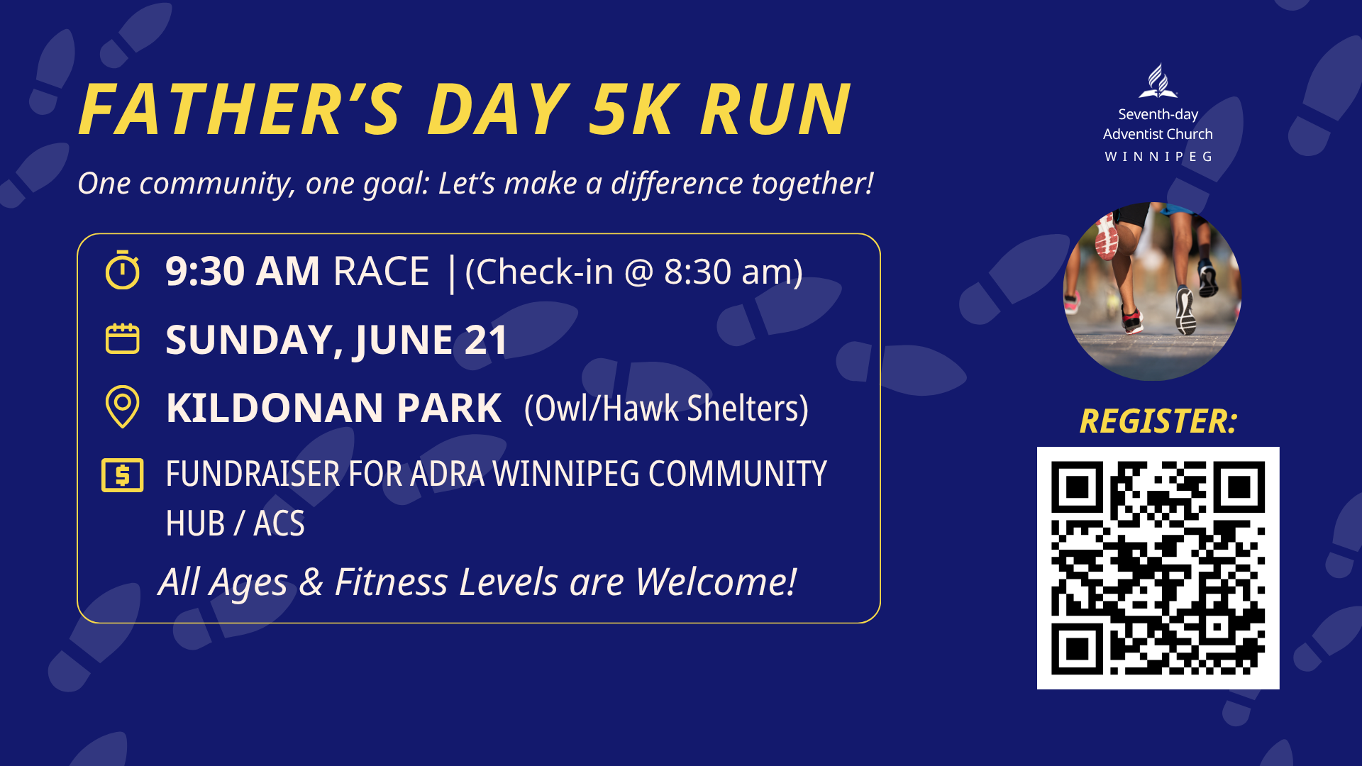 5K Run registration link and details