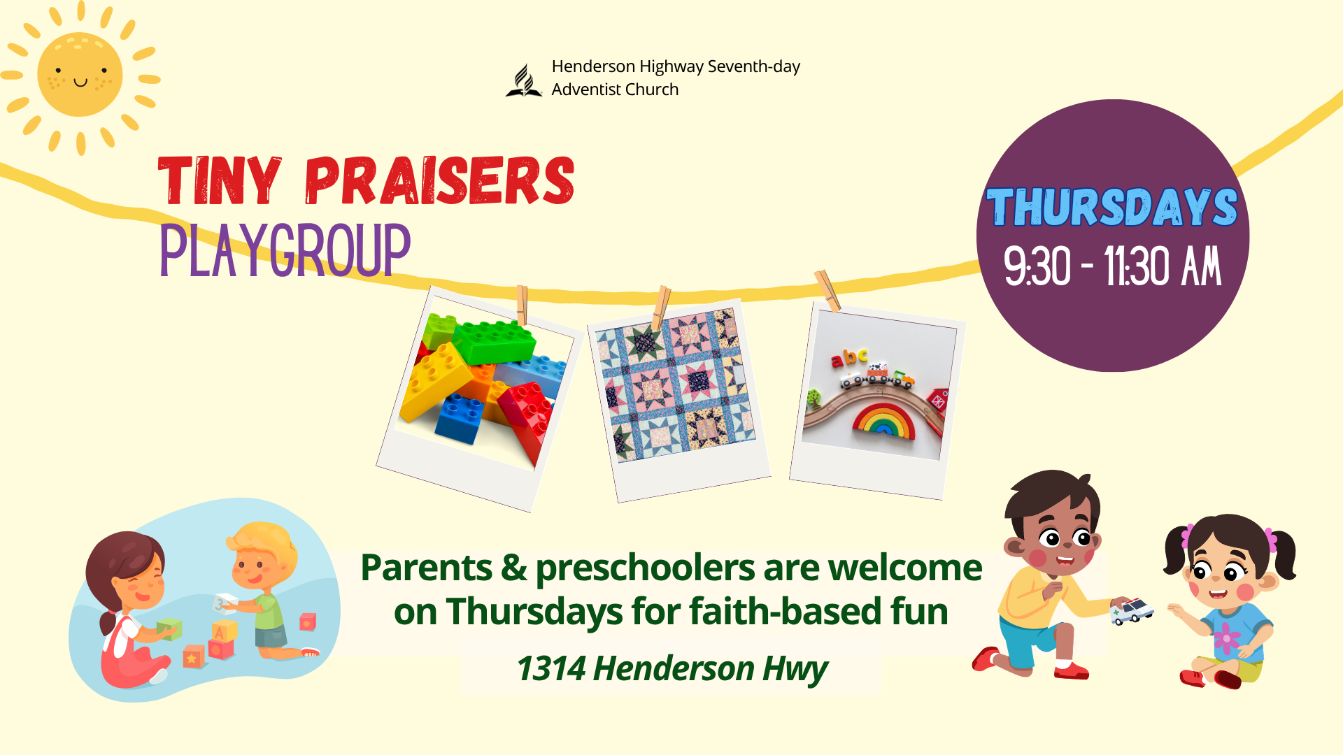 tiny praisers invite